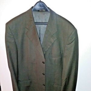 Roberto Villini Mens 100% Wool Sports Coat Blazer